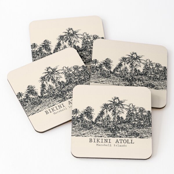 Item preview, Bikini Atoll - Marshall Islands designed and sold by Lakeric Cityscapes.