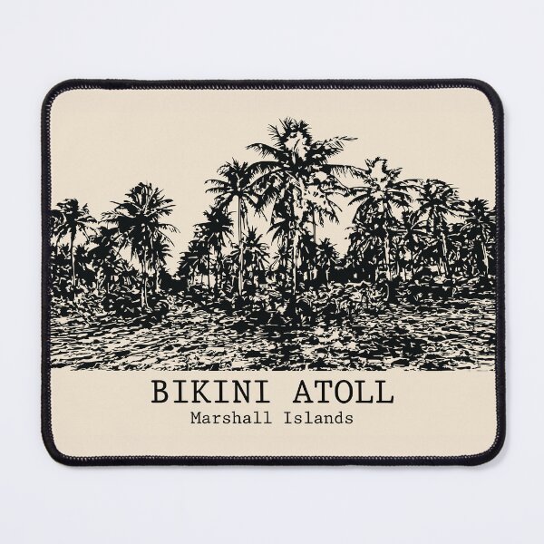 Item preview, Bikini Atoll - Marshall Islands designed and sold by Lakeric Cityscapes.