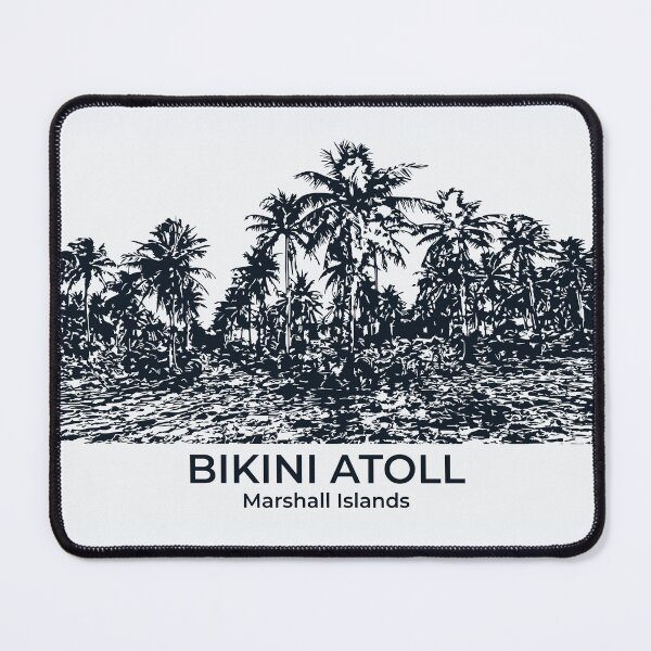 Item preview, Bikini Atoll - Marshall Islands designed and sold by Lakeric Cityscapes.