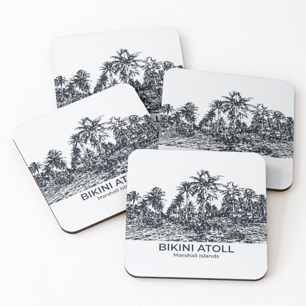 Item preview, Bikini Atoll - Marshall Islands designed and sold by Lakeric Cityscapes.