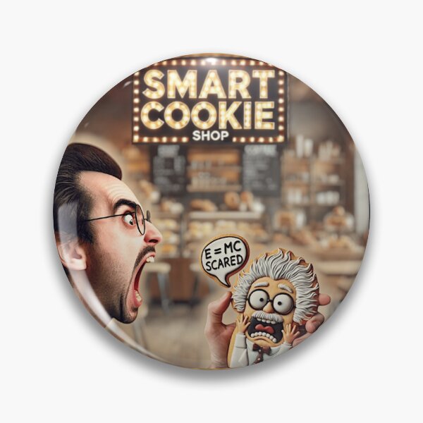Item preview, Smart Cookie – Funny Science Pun Wordplay Design designed and sold by B-DIFF-e-RENT.