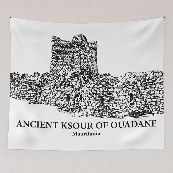 Item preview, Ancient Ksour of Ouadane - Mauritania designed and sold by Lakeric Cityscapes.