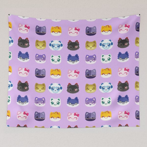 Item preview, Aphmau and Friends Meemeow Variants Cat Pattern Version 2 designed and sold by ACenturyMage.