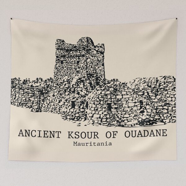 Item preview, Ancient Ksour of Ouadane - Mauritania designed and sold by Lakeric Cityscapes.