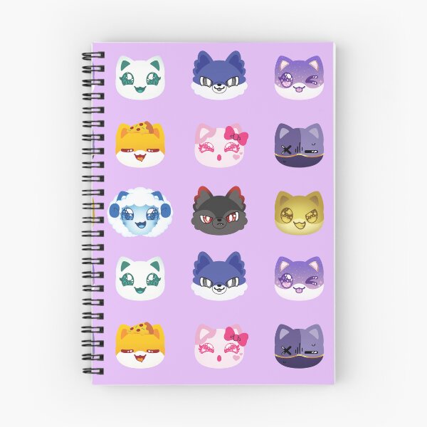 Item preview, Aphmau and Friends Meemeow Variants Cat Pattern Version 3 designed and sold by ACenturyMage.