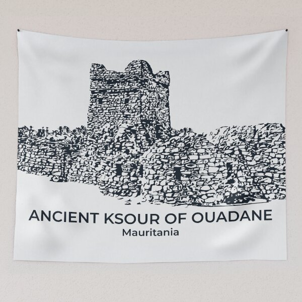 Item preview, Ancient Ksour of Ouadane - Mauritania designed and sold by Lakeric Cityscapes.