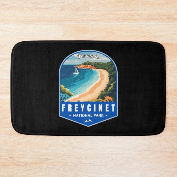 Item preview, Freycinet National Park in Tasmania Australia Vintage Art Travel Landscape designed and sold by MaateoDesign.