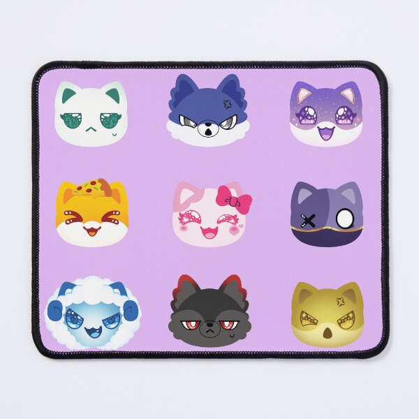Item preview, of Aphmau and Friends Meemeow Variants Cat Pattern Version 4 designed and sold by ACenturyMage.