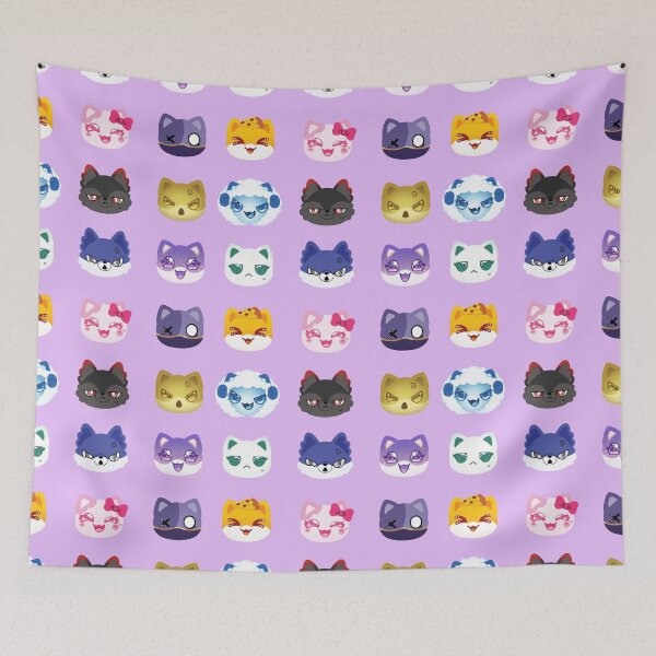 Item preview, of Aphmau and Friends Meemeow Variants Cat Pattern Version 4 designed and sold by ACenturyMage.