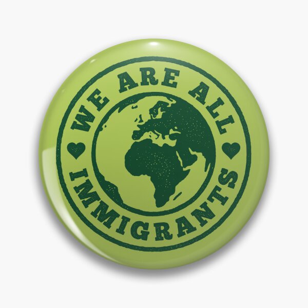 Item preview, We Are All Immigrants designed and sold by Eat the Rich.