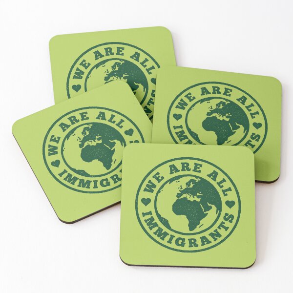 Item preview, We Are All Immigrants designed and sold by Eat the Rich.