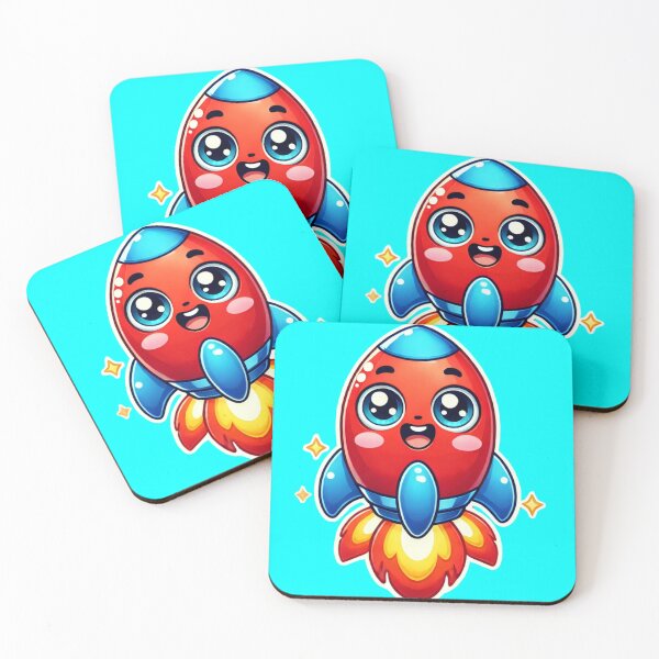 Item preview, Cute Baby Rocket Tiny Cartoon designed and sold by BestDetailer.