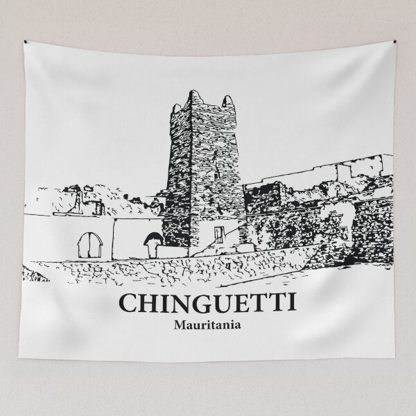 Item preview, Chinguetti - Mauritania designed and sold by Lakeric Cityscapes.