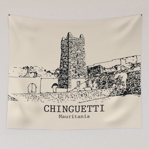 Item preview, Chinguetti - Mauritania designed and sold by Lakeric Cityscapes.