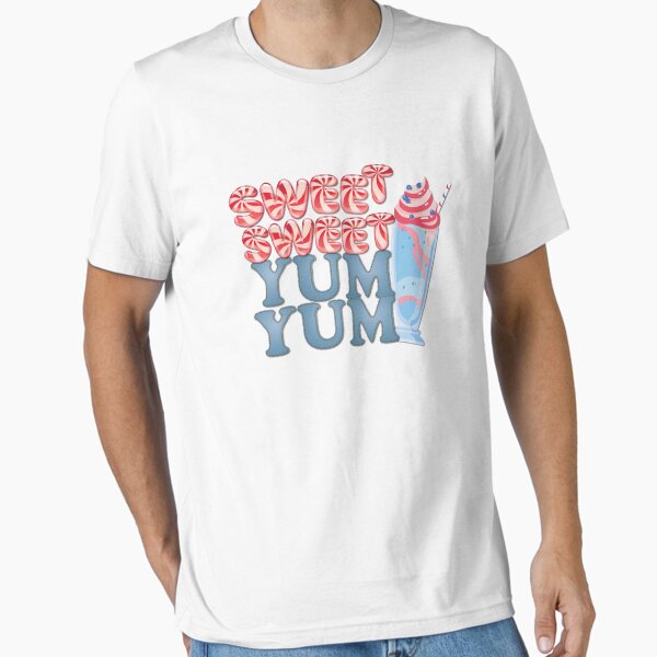 Vista previa del artículo con la obra «Dulce dulce Yum Yum - de MilkShake Man Go-Jo - Australia - Eurovisión 2025 - ESC25 ESC2025», diseñado y vendido por Vision-Tees.