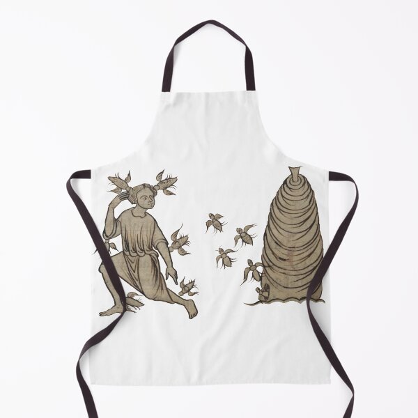 Item preview, Medieval illustration of a bee keeper designed and sold by IllmadeErrant.