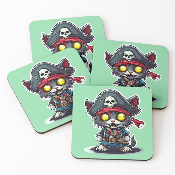 Item preview, Captain Purrbeard designed and sold by rebirthdesigner.