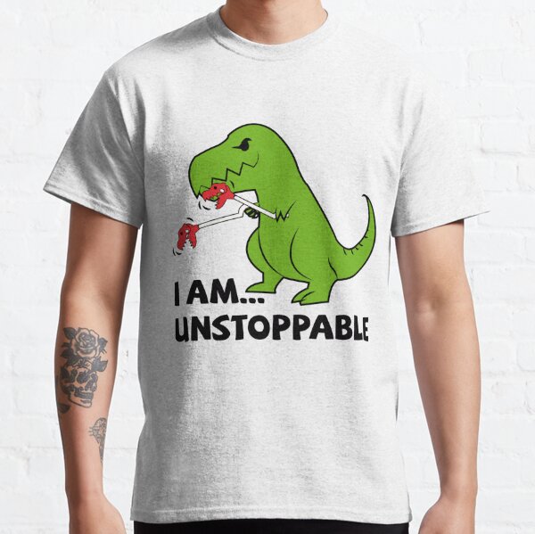 T Rex Dinosaur Cartoon Standing PNG & SVG Design For T-Shirts