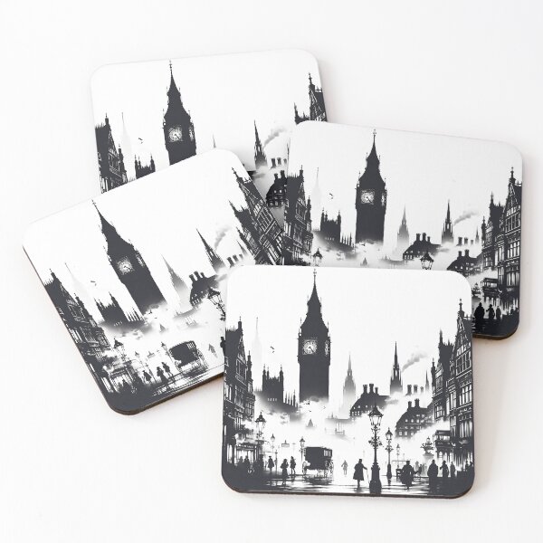Item preview, Foggy London Nights designed and sold by HossamAlsadainy.
