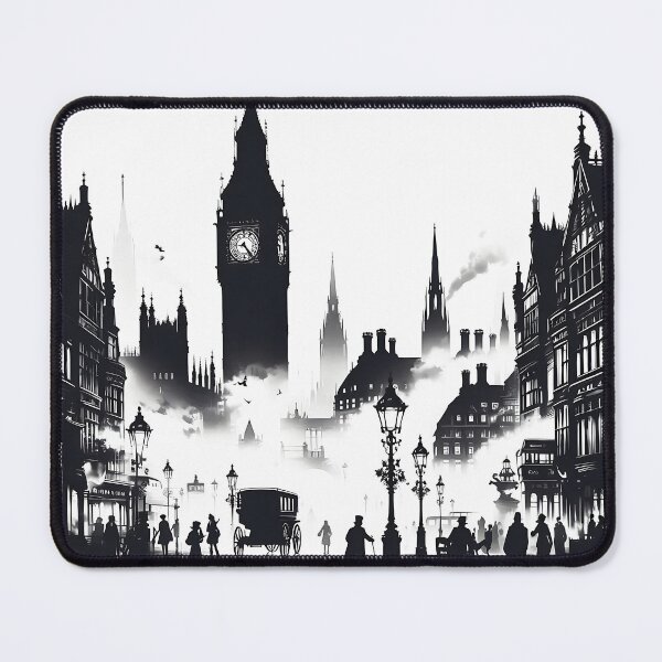 Item preview, Foggy London Nights designed and sold by HossamAlsadainy.