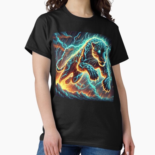 Item preview, Electric Panther – Warrior of Chaos and Lightning designed and sold by VividWilds.
