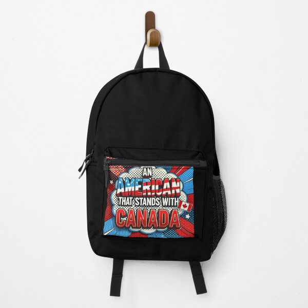 Item preview, An American That Stands with Canada - Pop Art Edition designed and sold by MySheetMusicArt.
