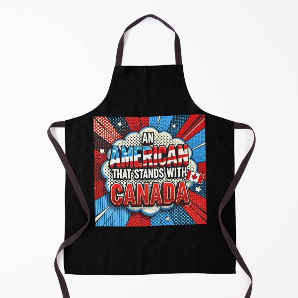Item preview, An American That Stands with Canada - Pop Art Edition designed and sold by MySheetMusicArt.