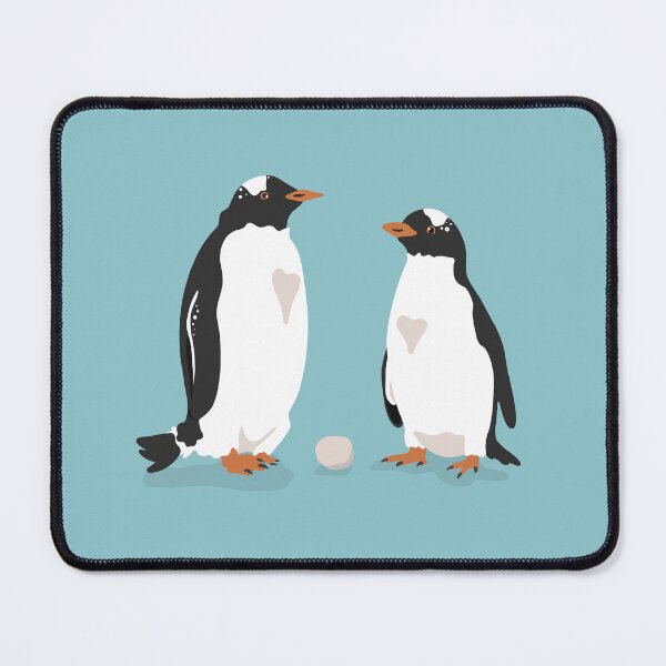 Item preview, Penguin Pebble Proposal designed and sold by Tilly Scribbles.