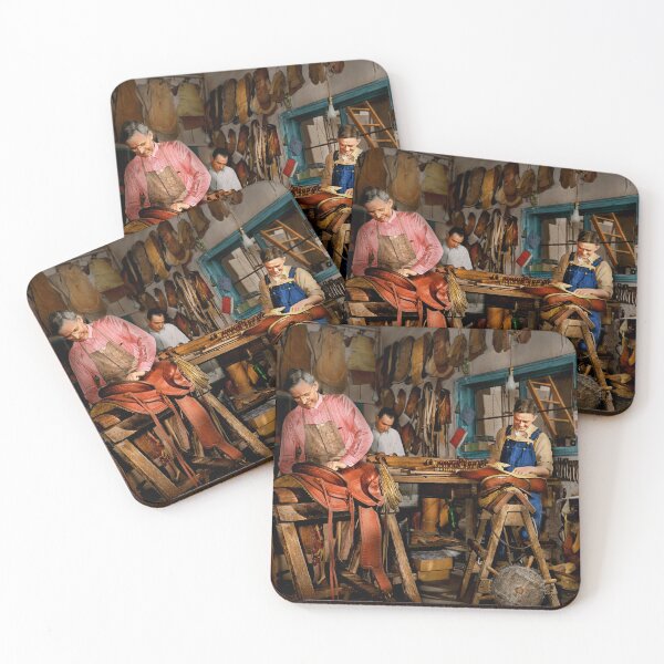 Item preview, Saddle Maker - The art of saddlery 1940 designed and sold by Mike Savad Photography.