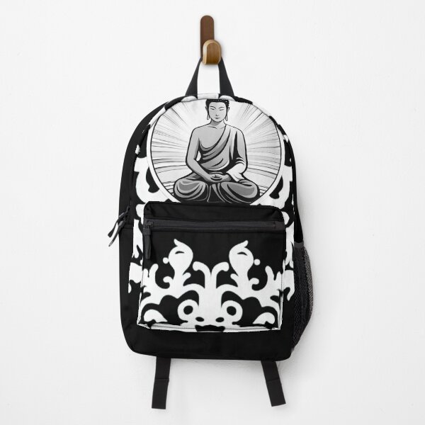 Item preview, White mandala buddha designed and sold by Buda--Vibes.