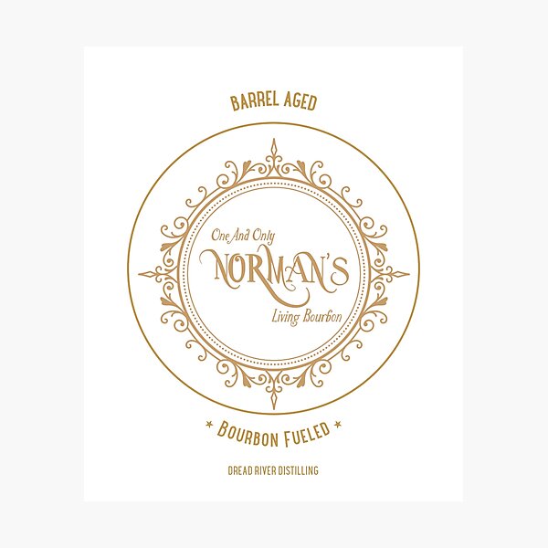 Item preview, Norman's Bourbon - First Release T-shirt! designed and sold by NORMAN'S APPAREL.