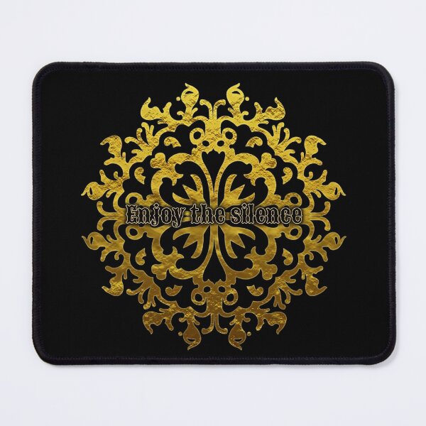 Item preview, Enjoy the silence gold mandala designed and sold by Buda--Vibes.