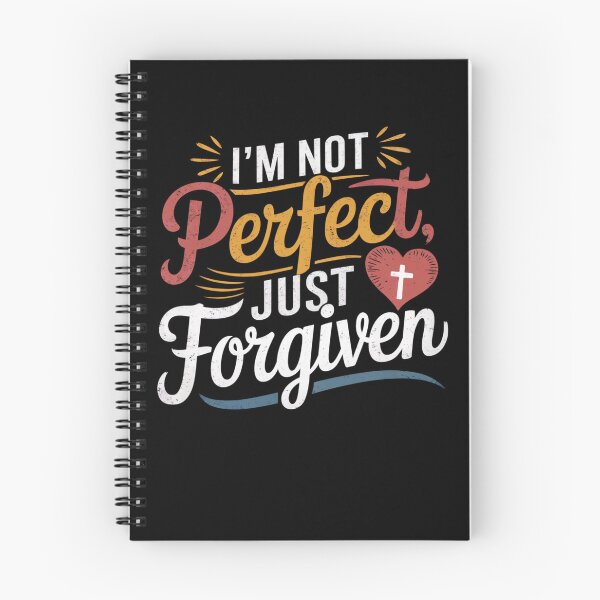 Item preview, I'm Not Perfect, Just Forgiven designed and sold by Coming Soon Christian Art.