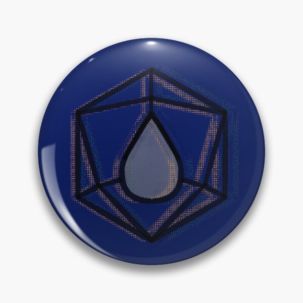 Item preview, Severance inspired - Lumon Drop Logo (Halftone Version) designed and sold by Chloë, Natalie, & Sam Buse.