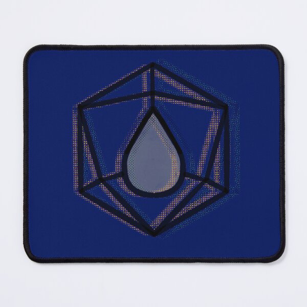 Item preview, Severance inspired - Lumon Drop Logo (Halftone Version) designed and sold by Chloë, Natalie, & Sam Buse.