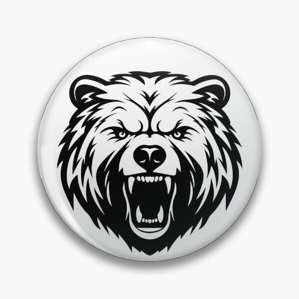 Item preview, Beartown Ice Hockey Sticker  designed and sold by JenniferSchwarz.