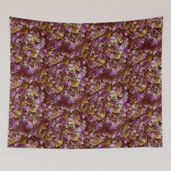 Item preview, Purple and yellow bubbles designed and sold by manoloshoping.