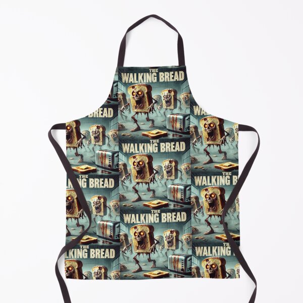 Item preview, The Walking Bread – Funny Zombie Food Pun Design designed and sold by B-DIFF-e-RENT.