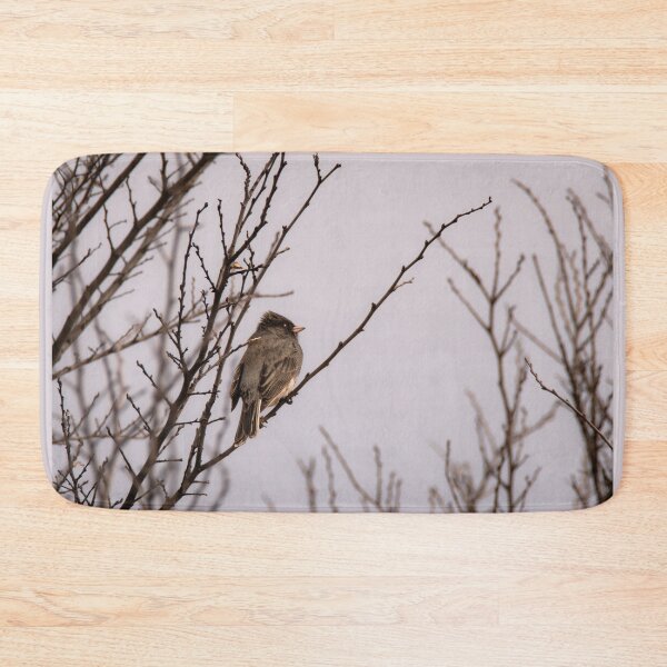Item preview, Perched Dark Eyed Junco in Winter designed and sold by Debra Martz.