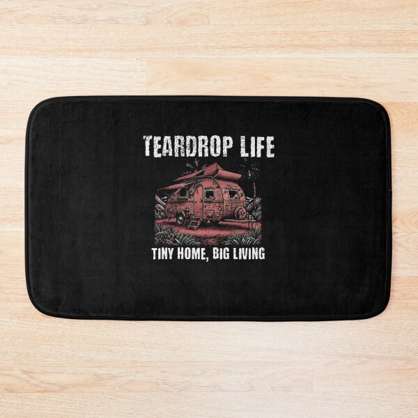 Item preview, Teardrop Trailer Camping Life Forest Men Women Retro Vintage designed and sold by Jeangel97.