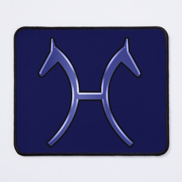 Item preview, Blue Hanoverian Warmblood Horse Brand designed and sold by DappledMoon.