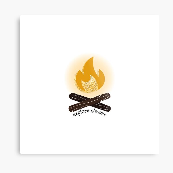 Item preview, explore s'more campfire designed and sold by chickflickcomfort.