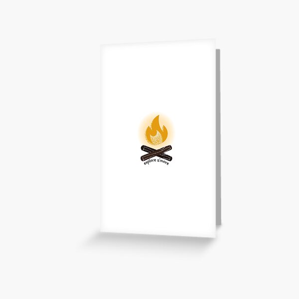 Item preview, explore s'more campfire designed and sold by chickflickcomfort.