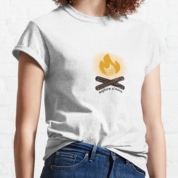Item preview, explore s'more campfire designed and sold by chickflickcomfort.