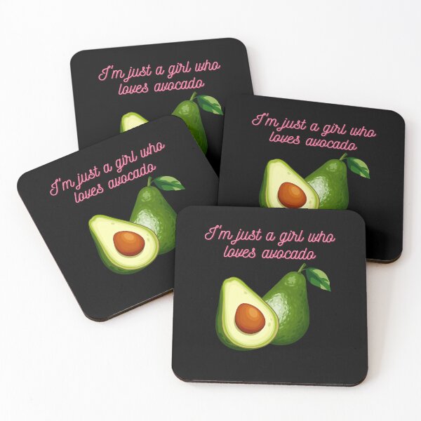 Item preview, Just a girl who loves avocado  designed and sold by Agu210.