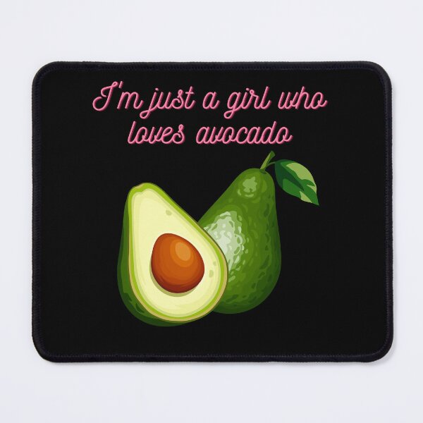 Item preview, Just a girl who loves avocado designed and sold by Agu210.