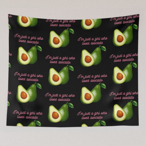 Item preview, Just a girl who loves avocado  designed and sold by Agu210.