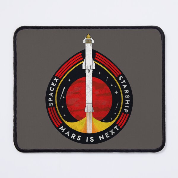 Item preview, SpaceX-Starship: Mars is Next Commemorative Badge designed and sold by BGALAXY.
