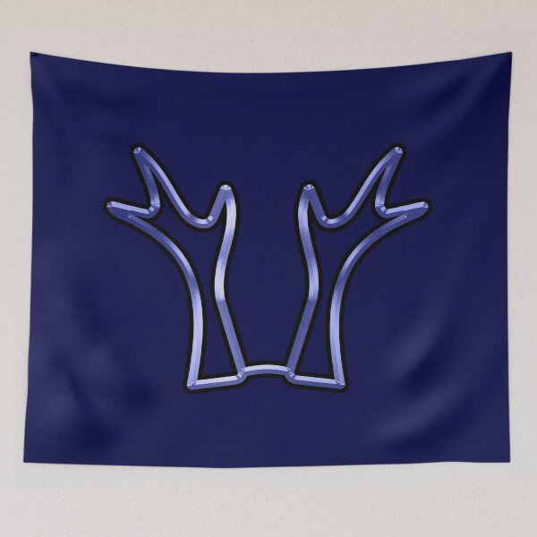 Item preview, Blue Rheinlander Warmblood Horse Brand designed and sold by DappledMoon.
