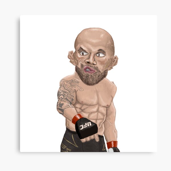 Item preview, UFC fighter Alexander Volkanovski designed and sold by Ko-caricature.